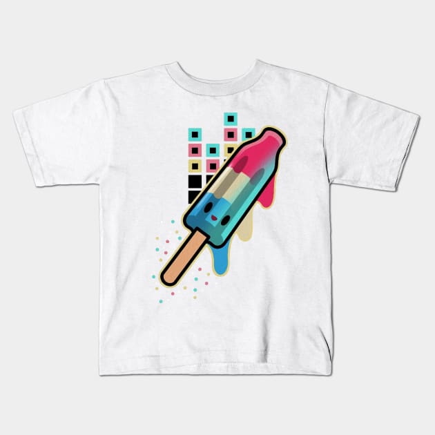 popsicle Kids T-Shirt by weirdesigns